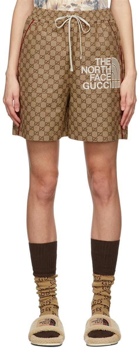 gucci north face shorts